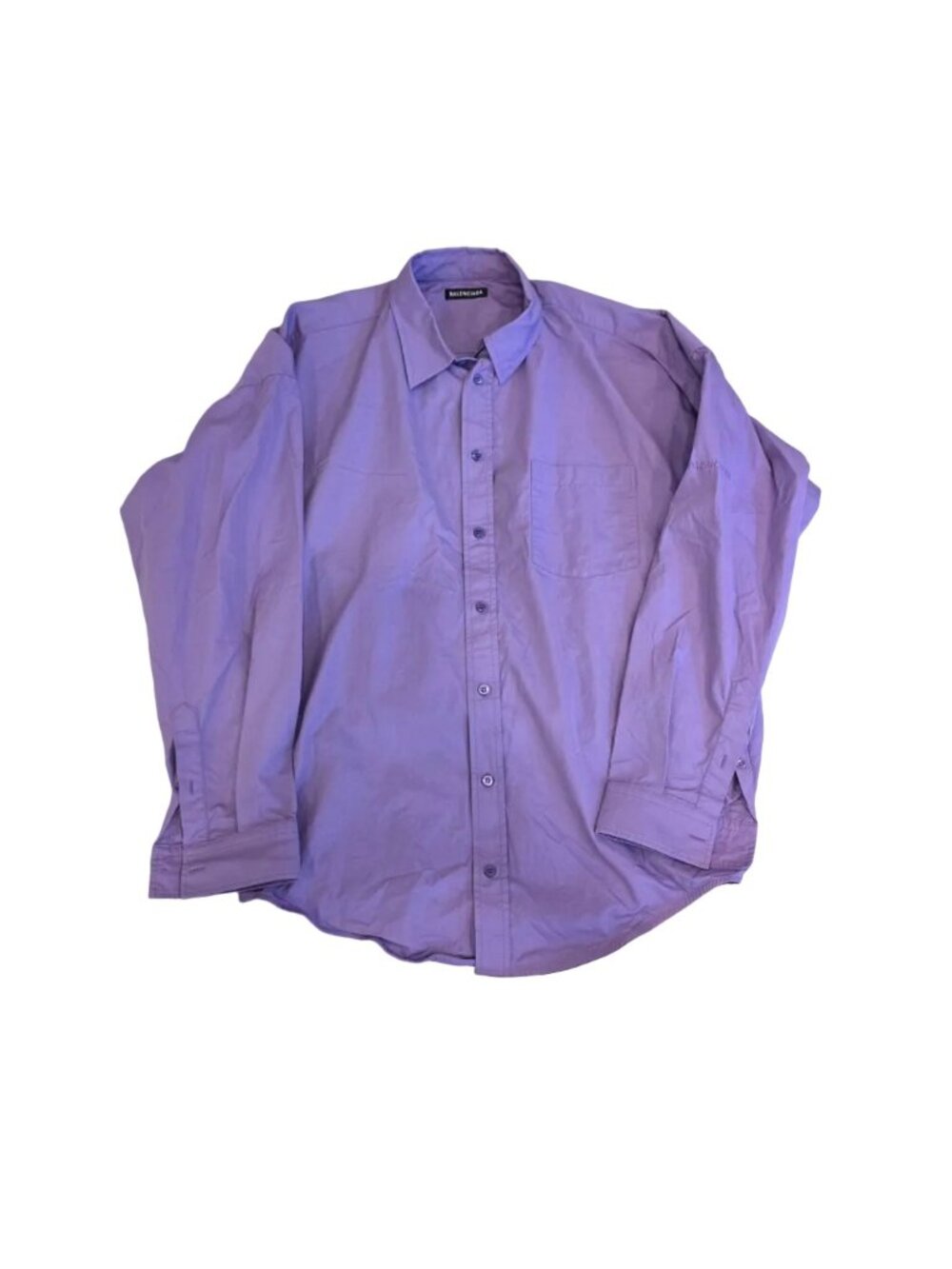 Balenciaga Purple Button Up Size 38